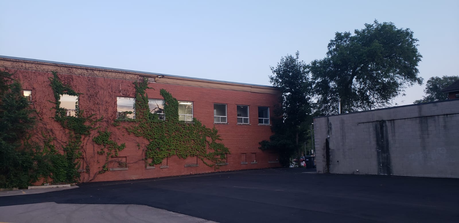 Commercial parking lot Burlington